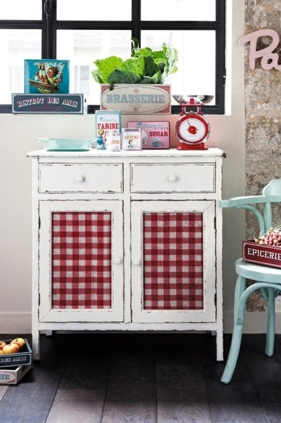 Dekoideen - Decorate with Vichy Karo materials for a cozy ambience