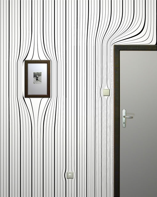 Surrealistic wallpapers for more fun in any room