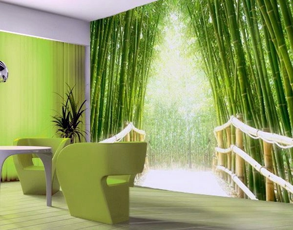 Wall Decoration with Photo Wall Murals - 33 incredible examples for you Wall Decoration with Photo Wall Murals - 33 incredible examples for you