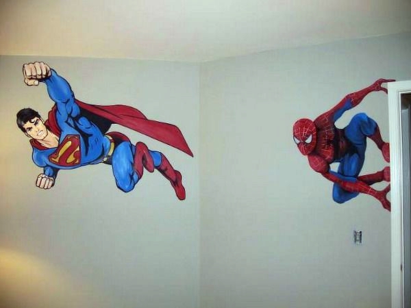 Wall Decoration with Photo Wall Murals - 33 incredible examples for you Wall Decoration with Photo Wall Murals - 33 incredible examples for you