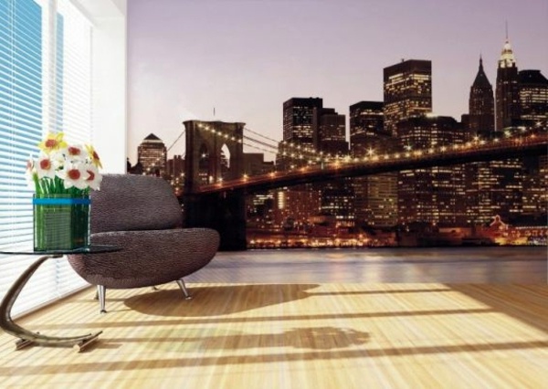 Wall Decoration with Photo Wall Murals - 33 incredible examples for you Wall Decoration with Photo Wall Murals - 33 incredible examples for you