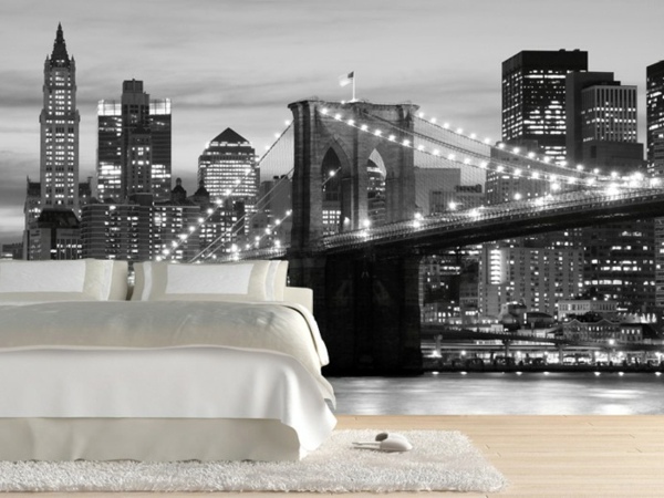 Wall Decoration with Photo Wall Murals - 33 incredible examples for you Wall Decoration with Photo Wall Murals - 33 incredible examples for you