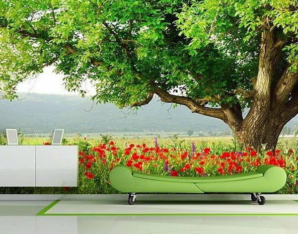 Wall Decoration with Photo Wall Murals - 33 incredible examples for you Wall Decoration with Photo Wall Murals - 33 incredible examples for you