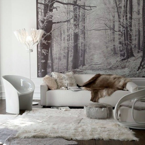 Wall Decoration with Photo Wall Murals - 33 incredible examples for you