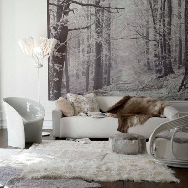Wall Decoration with Photo Wall Murals - 33 incredible examples for you Wall Decoration with Photo Wall Murals - 33 incredible examples for you