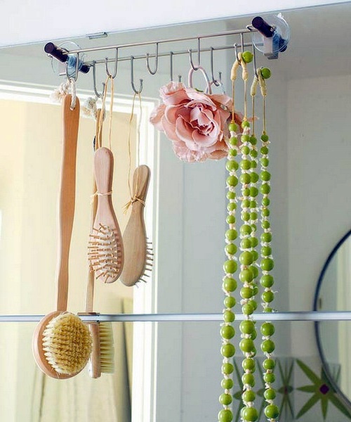 Bathroom with extra storage space