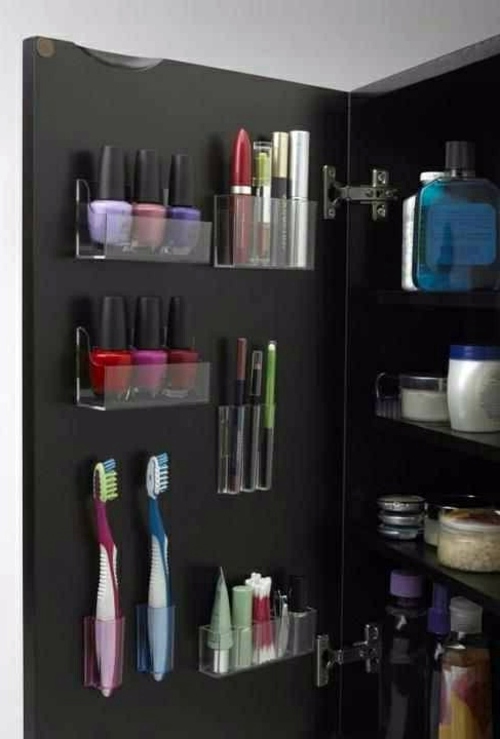 Bathroom with extra storage space