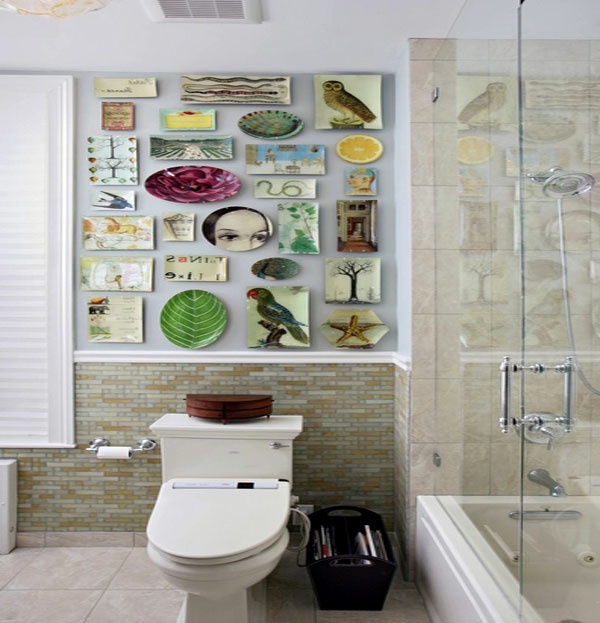 Wall decoration with plates - What makes the dinner plates on the wall? Wall decoration with plates - What makes the dinner plates on the wall?