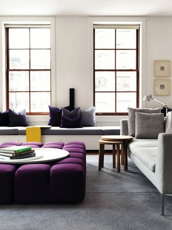 Einrichtungsideen - Interior Design Ideas - The violet color in the interior Einrichtungsideen - Interior Design Ideas - The violet color in the interior