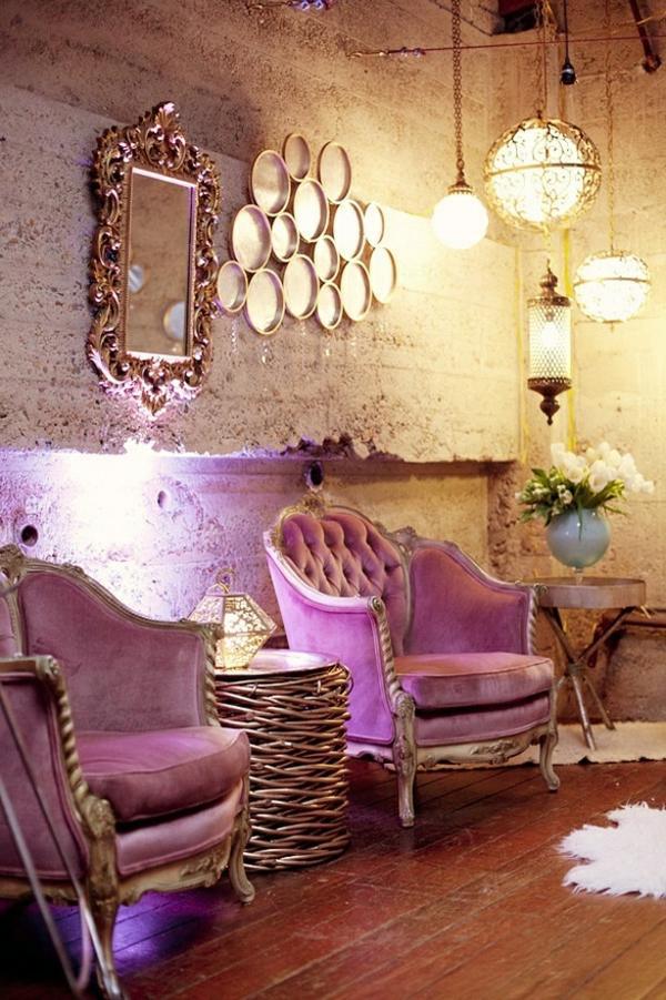 Interior Design Ideas - The violet color in the interior Interior Design Ideas - The violet color in the interior