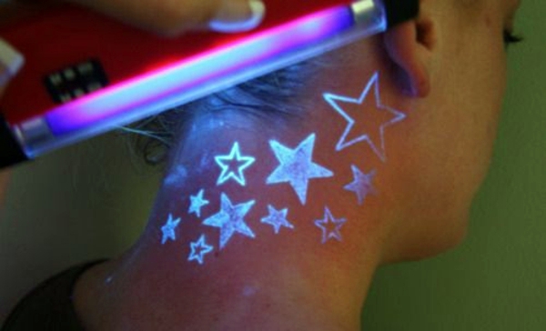 Tattoos - Horny Tattoo Templates and Designs in White