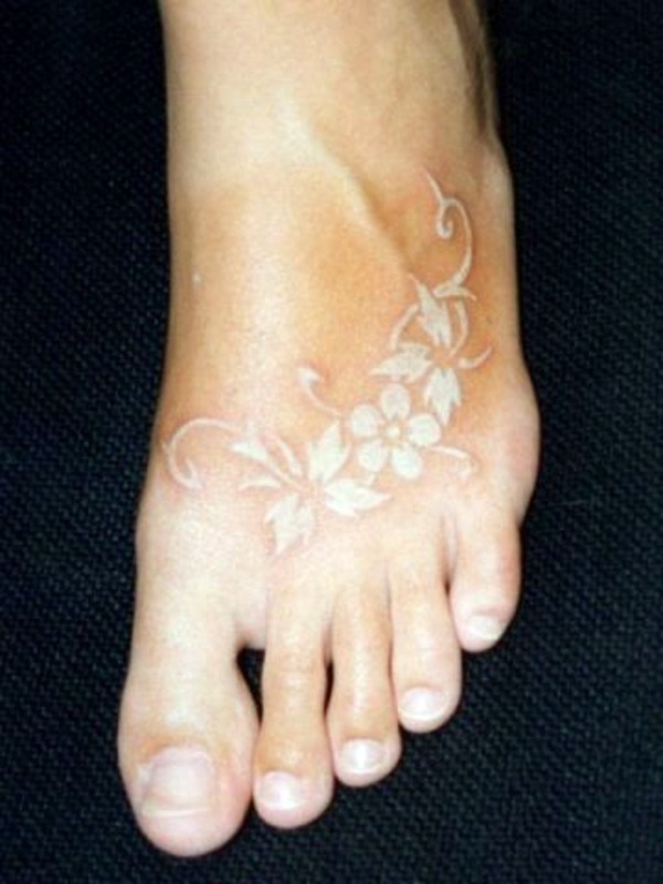 Horny Tattoo Templates and Designs in White