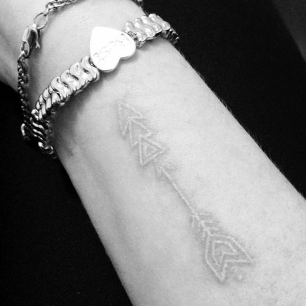 Horny Tattoo Templates and Designs in White