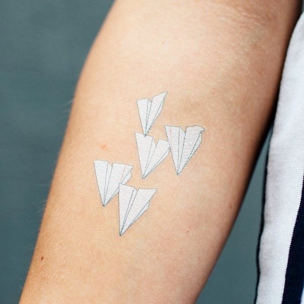 Horny Tattoo Templates and Designs in White