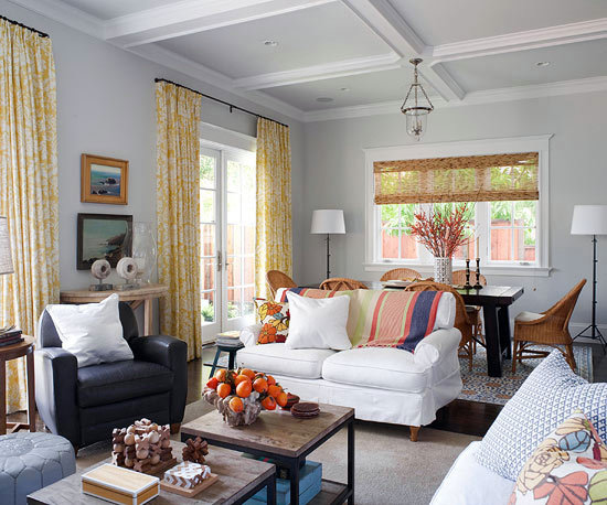 20 decorating ideas for family-friendly living room