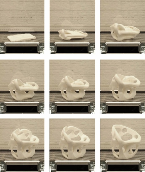 High-tech furniture design, their size can be reduced up to 5%