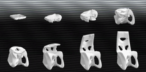 High-tech furniture design, their size can be reduced up to 5%