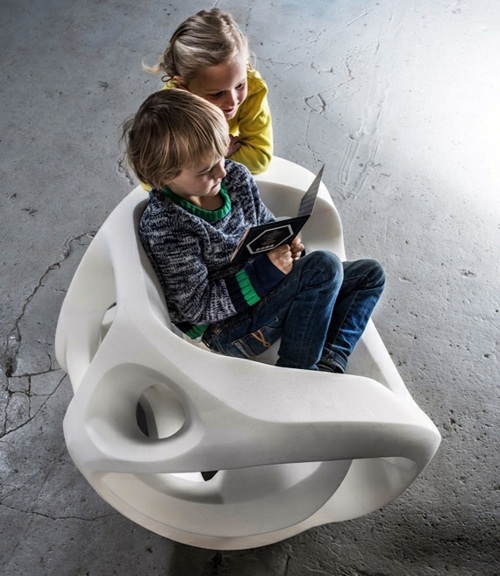 High-tech furniture design, their size can be reduced up to 5%