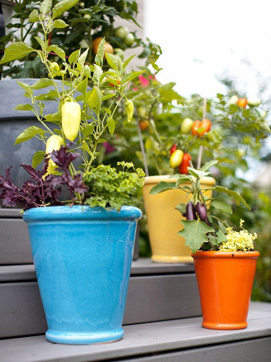 Gartengestaltung - 20 interesting, fresh ideas for growing vegetables in containers Gartengestaltung - 20 interesting, fresh ideas for growing vegetables in containers