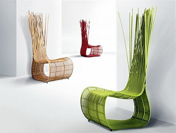 Rattanmöbel - 45 Outdoor rattan furniture - modern garden furniture set and lounge chair