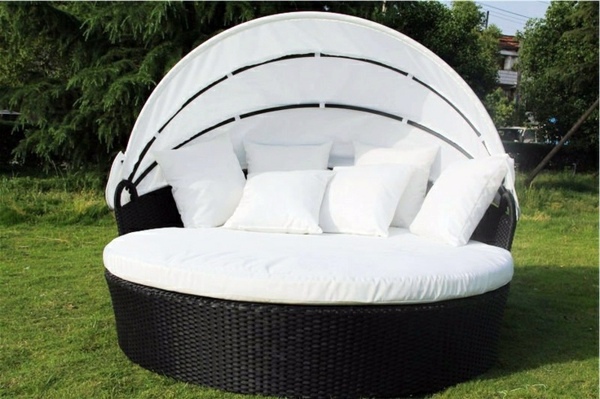 45 Outdoor rattan furniture - modern garden furniture set and lounge chair