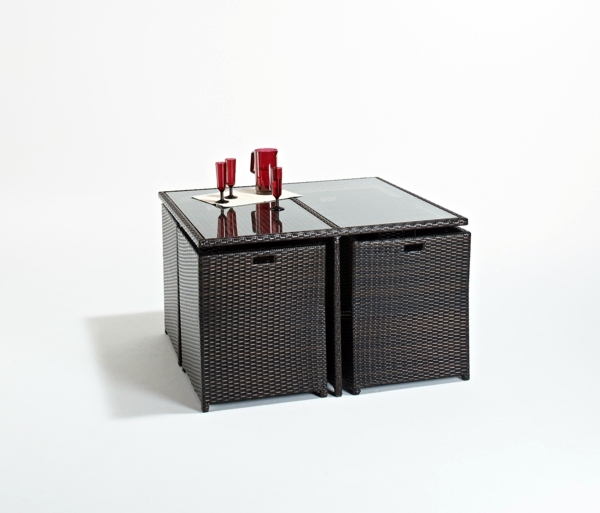 45 Outdoor rattan furniture - modern garden furniture set and lounge chair