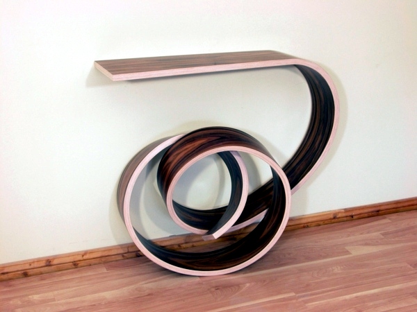 Möbel - Cool designer furniture from wood tie a knot in style