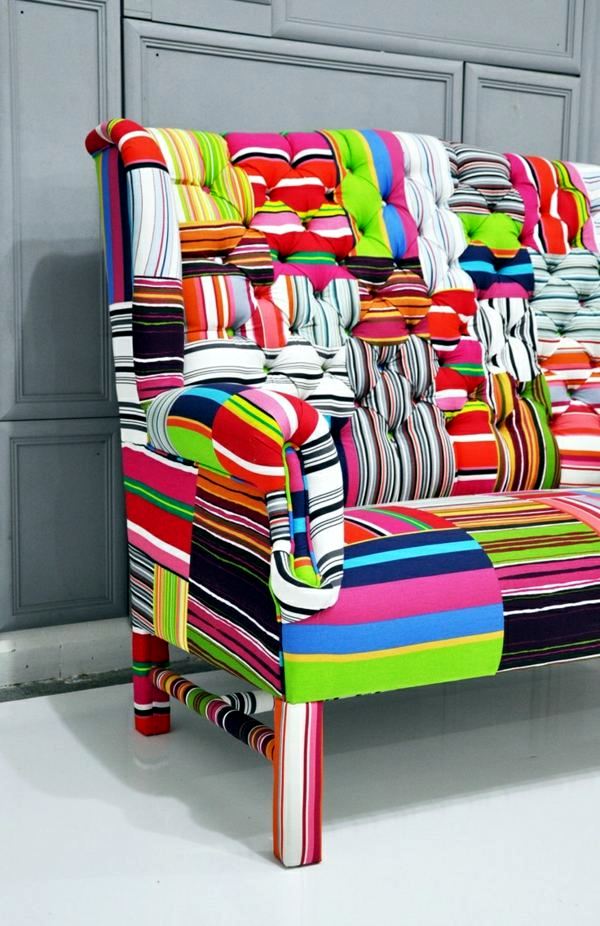 Upholstered furniture and home interior - 20 great decorating ideas