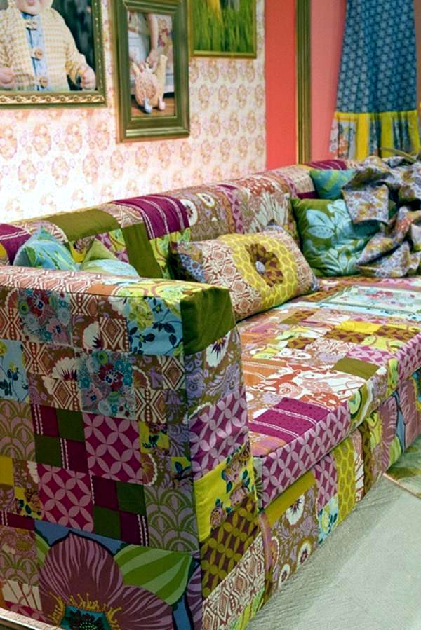 Upholstered furniture and home interior - 20 great decorating ideas