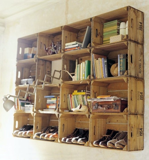 A Diy Shoe Rack May Seem Interesting And Chic Interior Design