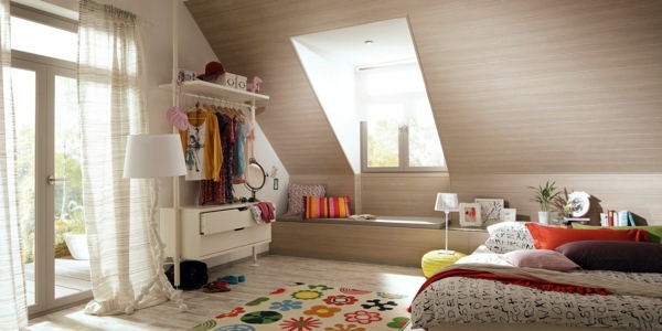 Underline plastic panels - wall paneling in a fresh color