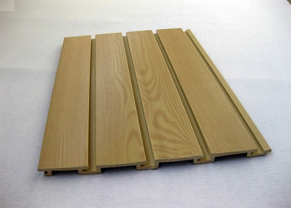 Underline plastic panels - wall paneling in a fresh color