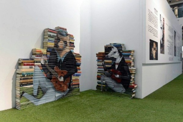 Whimsical paintings from books by Mike Stilkey Whimsical paintings from books by Mike Stilkey