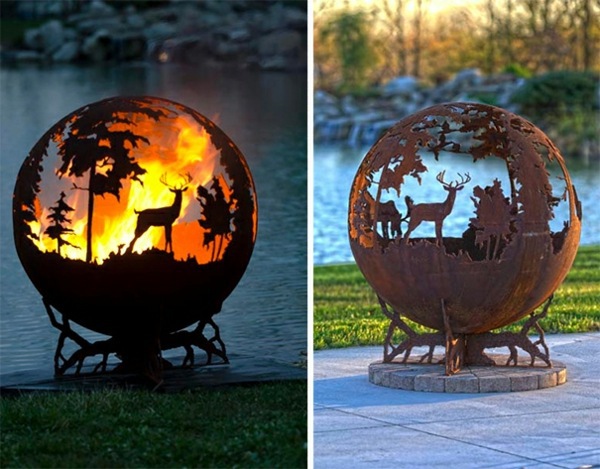 Fireplace designs for outdoors, you Fever!