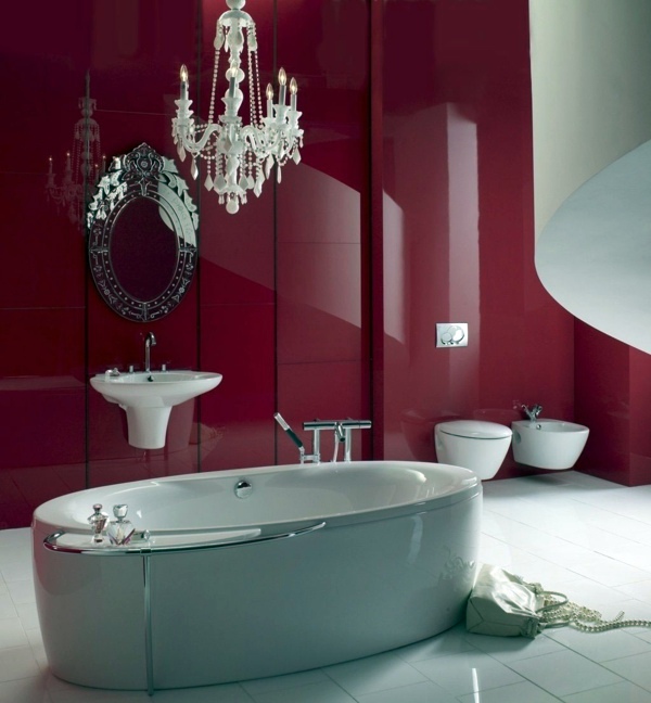 Design with Color: When to use red in the bathroom? Design with Color: When to use red in the bathroom?