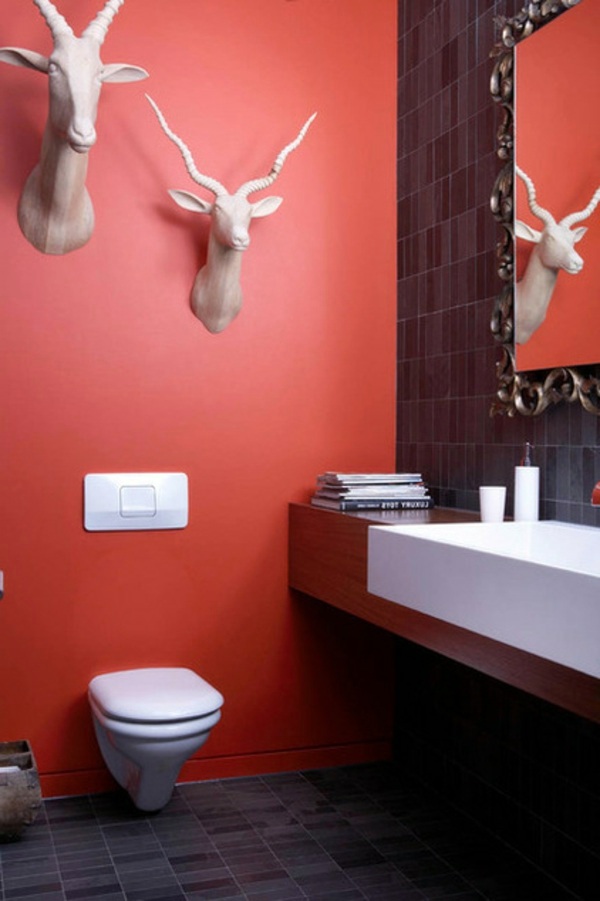 Design with Color: When to use red in the bathroom? Design with Color: When to use red in the bathroom?