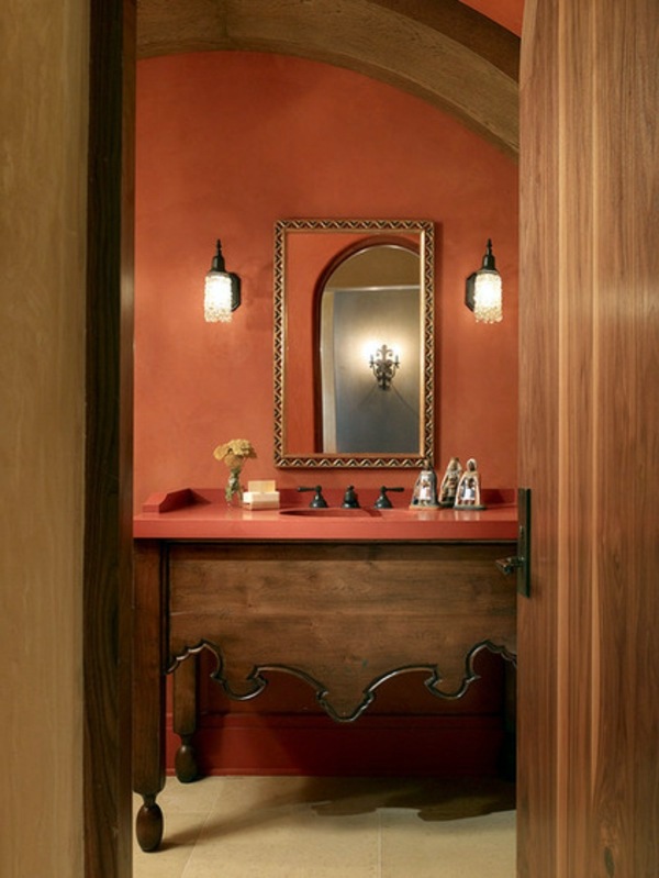 Design with Color: When to use red in the bathroom? Design with Color: When to use red in the bathroom?