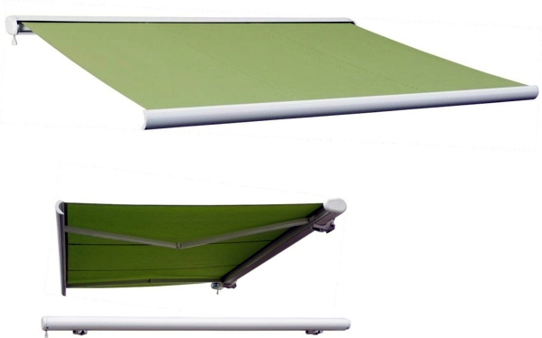 Replacing awning fabric - professional sun protection on the terrace Replacing awning fabric - professional sun protection on the terrace