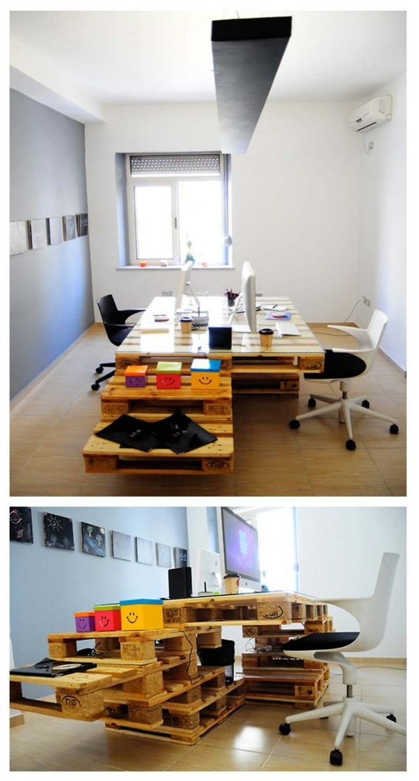 DIY Furniture from Euro pallets - 101 craft ideas for wood pallets