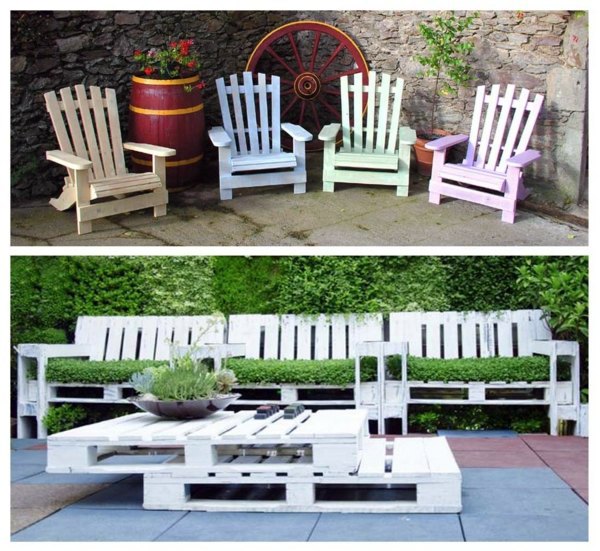 DIY Furniture from Euro pallets - 101 craft ideas for wood pallets