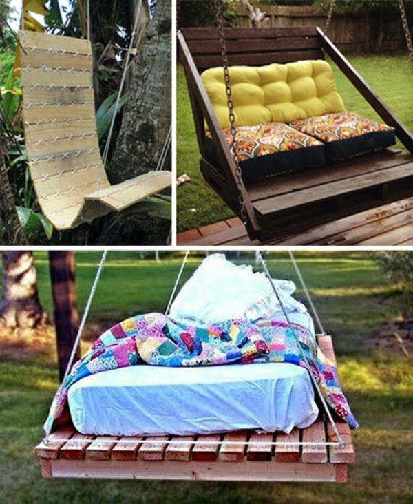 DIY Furniture from Euro pallets - 101 craft ideas for wood pallets