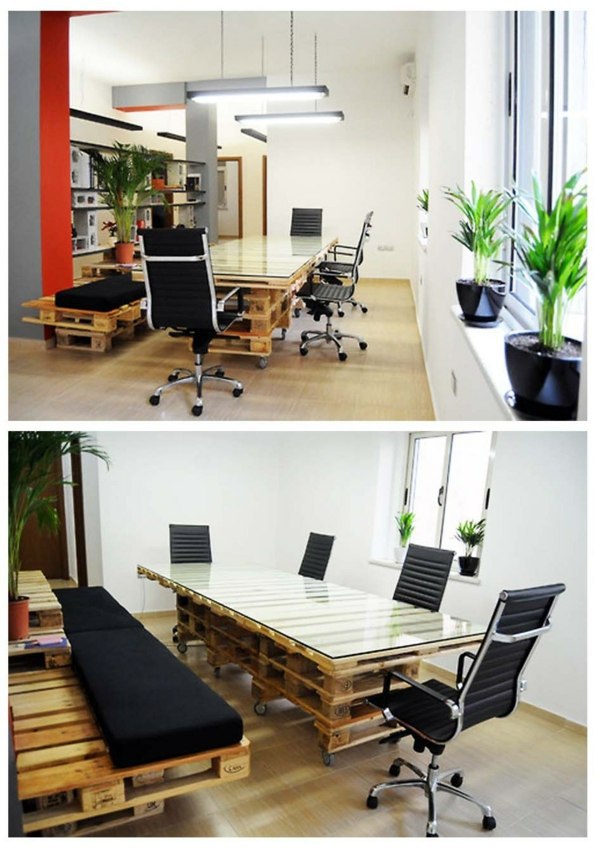 DIY Furniture from Euro pallets - 101 craft ideas for wood pallets