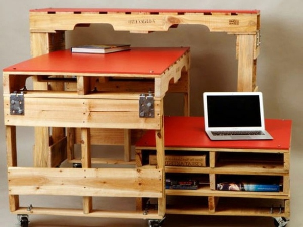 DIY Furniture from Euro pallets - 101 craft ideas for wood pallets