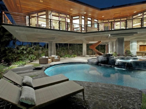 Residence in Hawaii with a very creative design