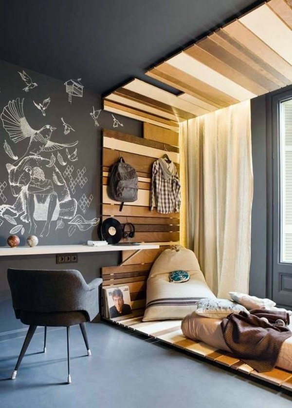 Contemporary - Room design ideas in the youth room