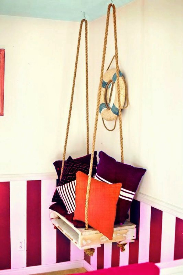 Room design ideas in the youth room