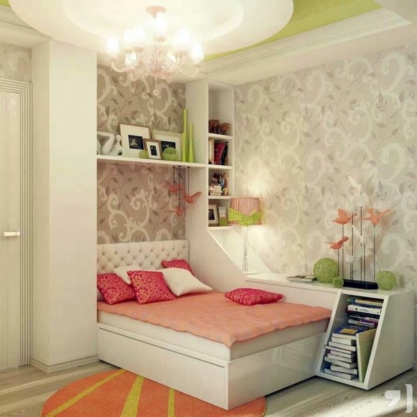 Room design ideas in the youth room