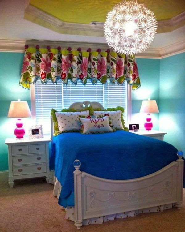 Room design ideas in the youth room