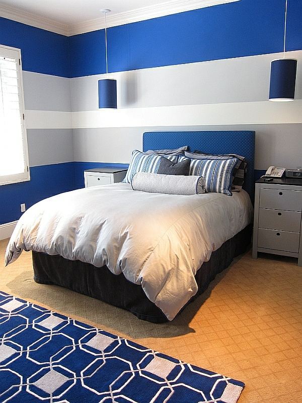 Room design ideas in the youth room