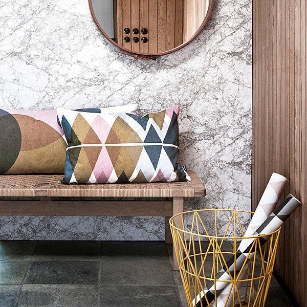 Colored pattern for the interior design - fashion trends in 2014